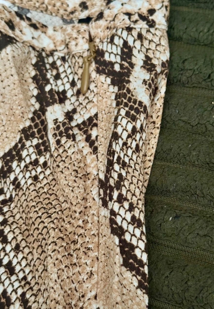 Jurk met slangenprint – photo 4
